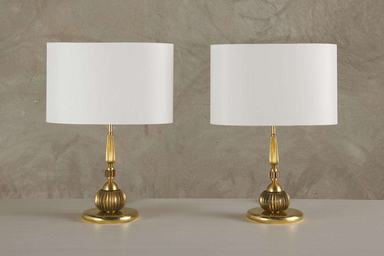 PAIR OF KYOTO TABLE LAMPS BY GIANNI VALLINO